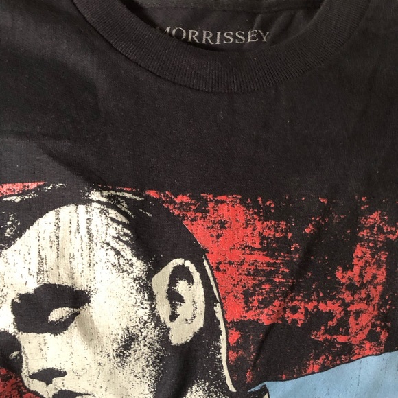 Morrissey Black Band Tee Shirt - Picture 3 of 4